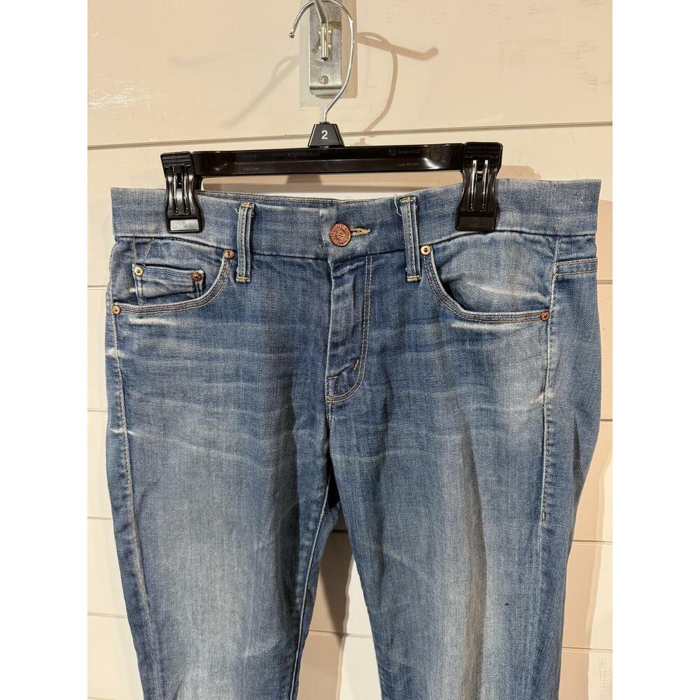 Mother Denim Jeans The Looker Crop Getaway Girl Size 27 - Picture 3 of 4
